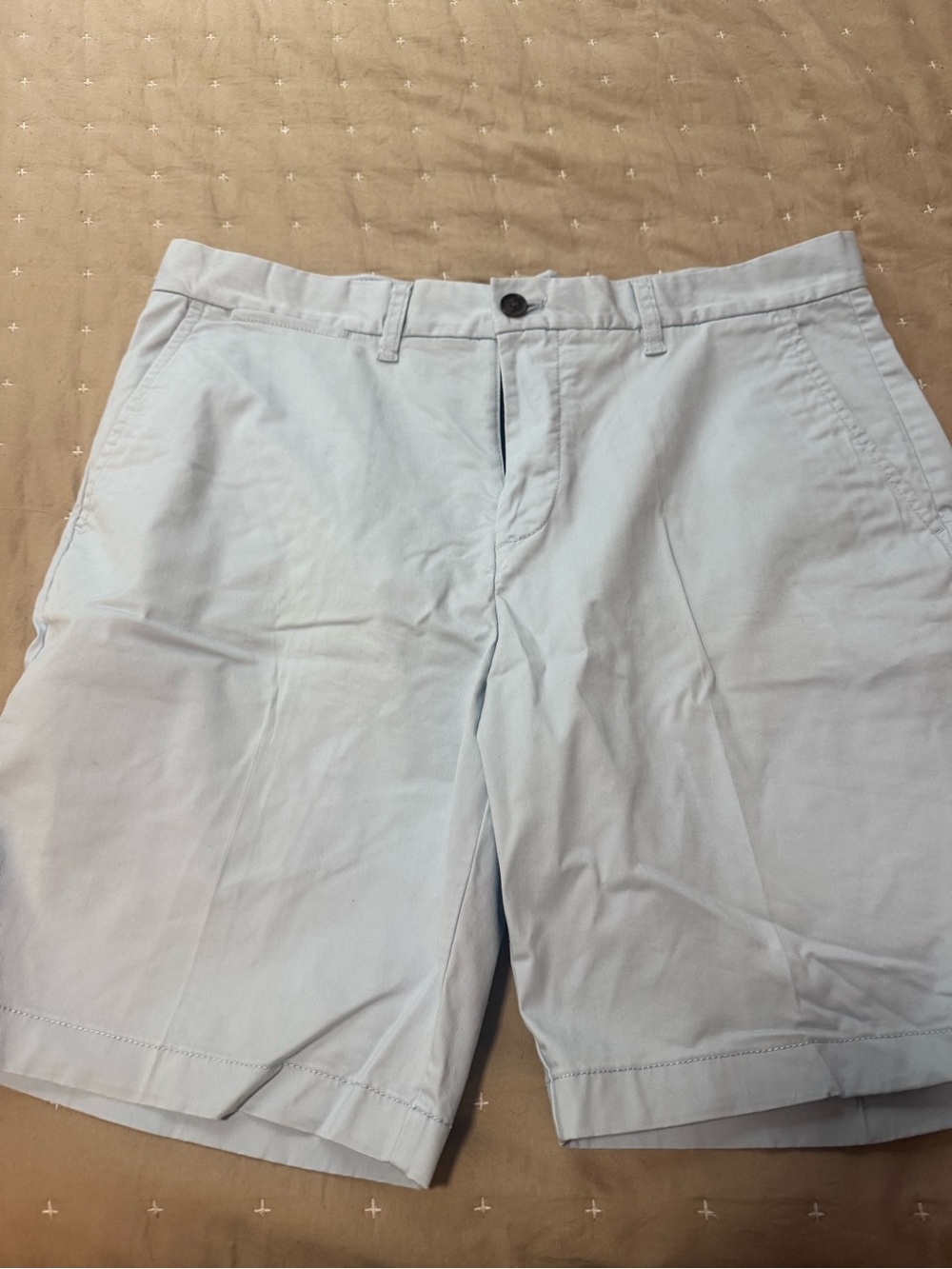 Tommy Hilfiger Men's Light Blue Casual Chino Shorts